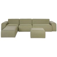 Sofá Modular de Tela para Exterior Battifollo