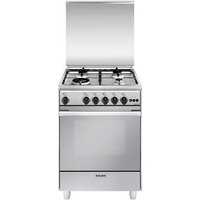 Glem Gas U664vi Cocina Independiente Eléctricidad / Gas Encimera De Gas Acero Inoxidable