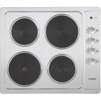 Placa Eléctrica Candy CLE64KX, Acero Inoxidable, 4 Zonas
