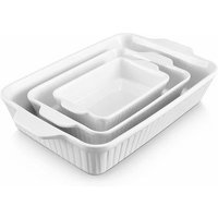 Juego de 3 Cacerolas de Cerámica Dowan para Horno