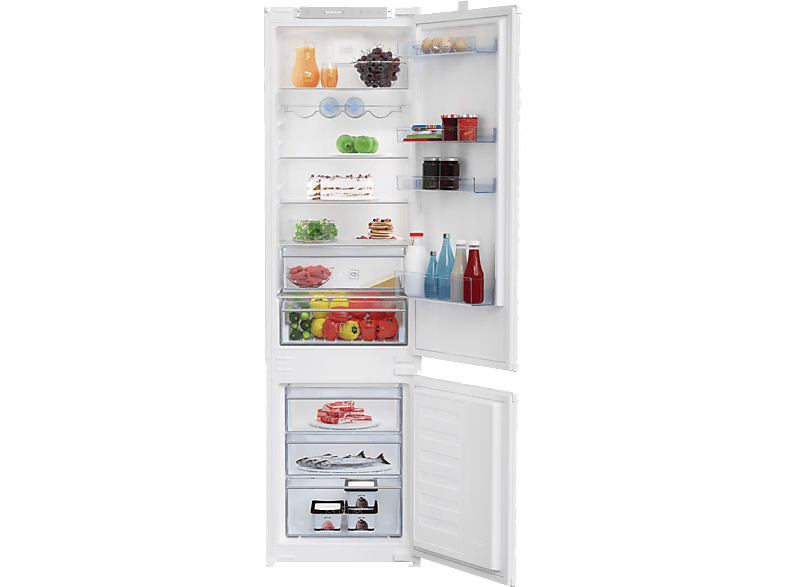 Frigorífico Combi Integrable Beko BCSA306E4SFN, 193.5 cm, Compresor Inverter