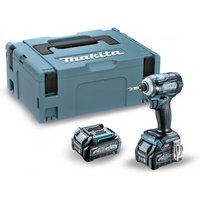 Atornillador de Impacto Makita 40Vmax XGT 220Nm con 2 Baterías 2.5Ah y Maletín Makpac Atornillador de Impacto Makita 40Vmax XGT 220Nm con 2 Baterías 2.5Ah y Maletín Makpac
