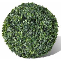 Bola de Poda Artificial 35 cm con Cuerda LED Solar
