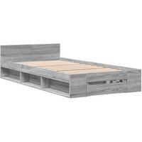 Cama matrimonial de madera de ingeniería Sonoma 90x190 cm Cama matrimonial de madera de ingeniería Sonoma 90x190 cm