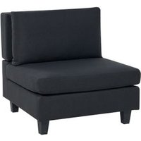 Sillón de tela con cojín Sillón de tela con cojín