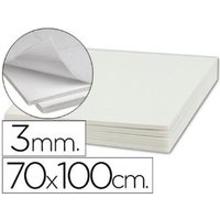 Cartón Pluma Liderpapel Adhesivo 1 Cara 70x100 Cm Espesor 3 Mm (Pack De 10)