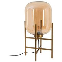 Lámpara de Mesa Dorado Cristal 40W