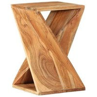 Mesa Auxiliar de Madera Maciza de Acacia 35x35x55 cm - Vidaxl
