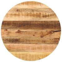 Tablero De Mesa Redondo Madera De Mango