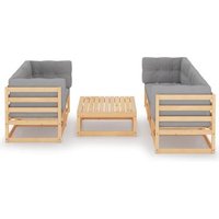 Set de Muebles de Jardín de 6 Piezas Set de Muebles de Jardín de 6 Piezas