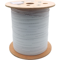 Cable de Fibra Óptica Interior FTTH 2 con Conectores SC, SM 9/125 OS2 G57a1, B2ca, LSOH, 1km Cable de Fibra Óptica Interior FTTH 2 con Conectores SC, SM 9/125 OS2 G57a1, B2ca, LSOH, 1km