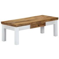 Mesa de Centro de Madera Maciza de Mango 110x50x40 cm Mesa de Centro de Madera Maciza de Mango 110x50x40 cm