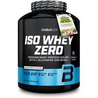 Iso Whey Zero 1816g Sabor Black Cookies Proteína de Aislado de Suero Biotech USA