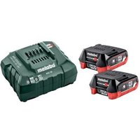 Pack 2 Baterías 12 Voltios + Cargador Metabo Pack 2 Baterías 12 Voltios + Cargador Metabo