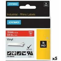 Cinta Laminada Dymo ID1-19 19mm x 5.5m Vinilo Blanco Cinta Laminada Dymo ID1-19 19mm x 5.5m Vinilo Blanco