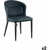 Sillón Redondo Acero 51 X 83,5 X 54 Cm (2 Unidades) Sillón Redondo Acero 51 X 83,5 X 54 Cm (2 Unidades)