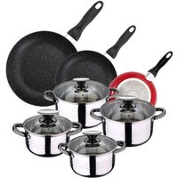 Set 3 Sartenes San Ignacio y Batería 8pc Acero Inoxidable
