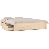 Estructura de cama con cajones 120x200 cm Vidaxl