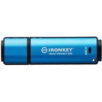 Kingston Ironkey Vault Privacy 50 Unidad Flash USB 64 GB Kingston Ironkey Vault Privacy 50 Unidad Flash USB 64 GB
