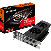 Gigabyte Radeon RX 6400 D6 Low Profile AMD 4 GB GDDR6 Gigabyte Radeon RX 6400 D6 Low Profile AMD 4 GB GDDR6