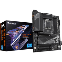 Gigabyte B760 Aorus Elite AX (rev. 1.0) Intel B760 LGA 1700 Micro ATX Gigabyte B760 Aorus Elite AX (rev. 1.0) Intel B760 LGA 1700 Micro ATX