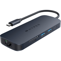 Hyper Drive Ecosmart Gen.2 Hub USB-C 8 en 1 con PD 3.1 de 140 W Hyper Drive Ecosmart Gen.2 Hub USB-C 8 en 1 con PD 3.1 de 140 W