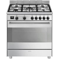 Cocina de Gas Smeg BG91X2 de 90cm Cocina de Gas Smeg BG91X2 de 90cm