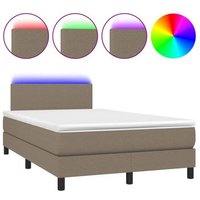 Cama Box Spring con Colchón y Led 120x190 cm Vidaxl
