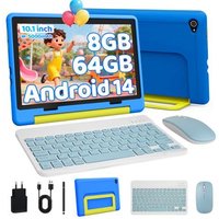 Tableta Infantil 10.1'' 8GB RAM 64GB con Teclado, Ratón y Stylus