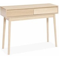 Consola Madera 100cm 2 Cajones