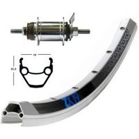 Exal Rueda Trasera 28x1.75 Winora Zx 19 36 Agujeros Shimano Dinamo Dh 3n80 Qr 109 Mm Exal Rueda Trasera 28x1.75 Winora Zx 19 36 Agujeros Shimano Dinamo Dh 3n80 Qr 109 Mm