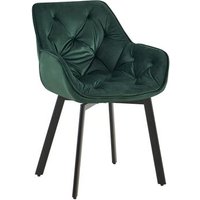 Silla de Comedor Antigo Terciopelo 62x57x84 Cm Silla de Comedor Antigo Terciopelo 62x57x84 Cm