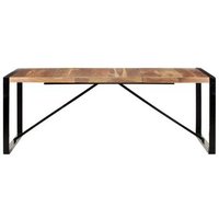 Mesa de Comedor Madera Maciza Sheesham 200x100x75 cm Cfw379990
