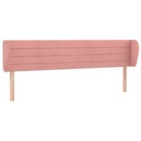 Cabecero de Cama de Terciopelo 163x23x78/88 cm (CFW320326)