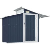 Cobertizo de Jardín Acero Galvanizado Vidaxl