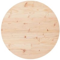 Mesa Redonda de Madera de Pino Macizo Vidaxl Ø90cm Mesa Redonda de Madera de Pino Macizo Vidaxl Ø90cm