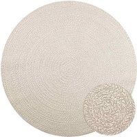 Alfombra Zizur Yute Interior/Exterior Ø 200 cm