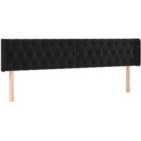 Cabecero de cama de terciopelo 203x16x78/88 cm Cfw440808