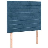 Panel de Cabeceras de Terciopelo 80x5x78/88 cm - Pack 2 unidades