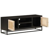 Mueble TV de Madera Maciza 110x30x40 cm CFW778048