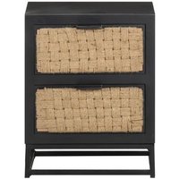 Mesita Auxiliar de Madera Maciza de Mango 40x30x50 cm Mesita Auxiliar de Madera Maciza de Mango 40x30x50 cm