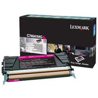Tóner Láser Lexmark Magenta 7.000 Páginas Retornable C/746dn Tóner Láser Lexmark Magenta 7.000 Páginas Retornable C/746dn