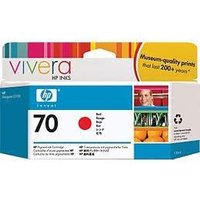 Cartucho de Tinta Hewlett Packard Rojo 70 130ml Cartucho de Tinta Hewlett Packard Rojo 70 130ml