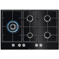Aeg HKB75820NB Encimera de Gas Integrada de 75 cm y 5 Zonas Aeg HKB75820NB Encimera de Gas Integrada de 75 cm y 5 Zonas