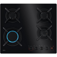 Encimera de Gas Aeg HKB64453NB 8.6 kW Encimera de Gas Aeg HKB64453NB 8.6 kW