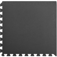 Alfombra modular de goma EVA negra 24 piezas 8,64 m2 Alfombra modular de goma EVA negra 24 piezas 8,64 m2