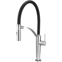 Grifo de Cocina con Caño Flexible y 2 Tipos de Chorro