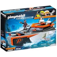 Playmobil Bateau Turbo Spy Team Playmobil Bateau Turbo Spy Team