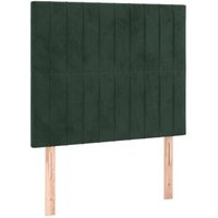 Cabeceros de Terciopelo 80x5x78/88 cm (2 uds) - CFW320538