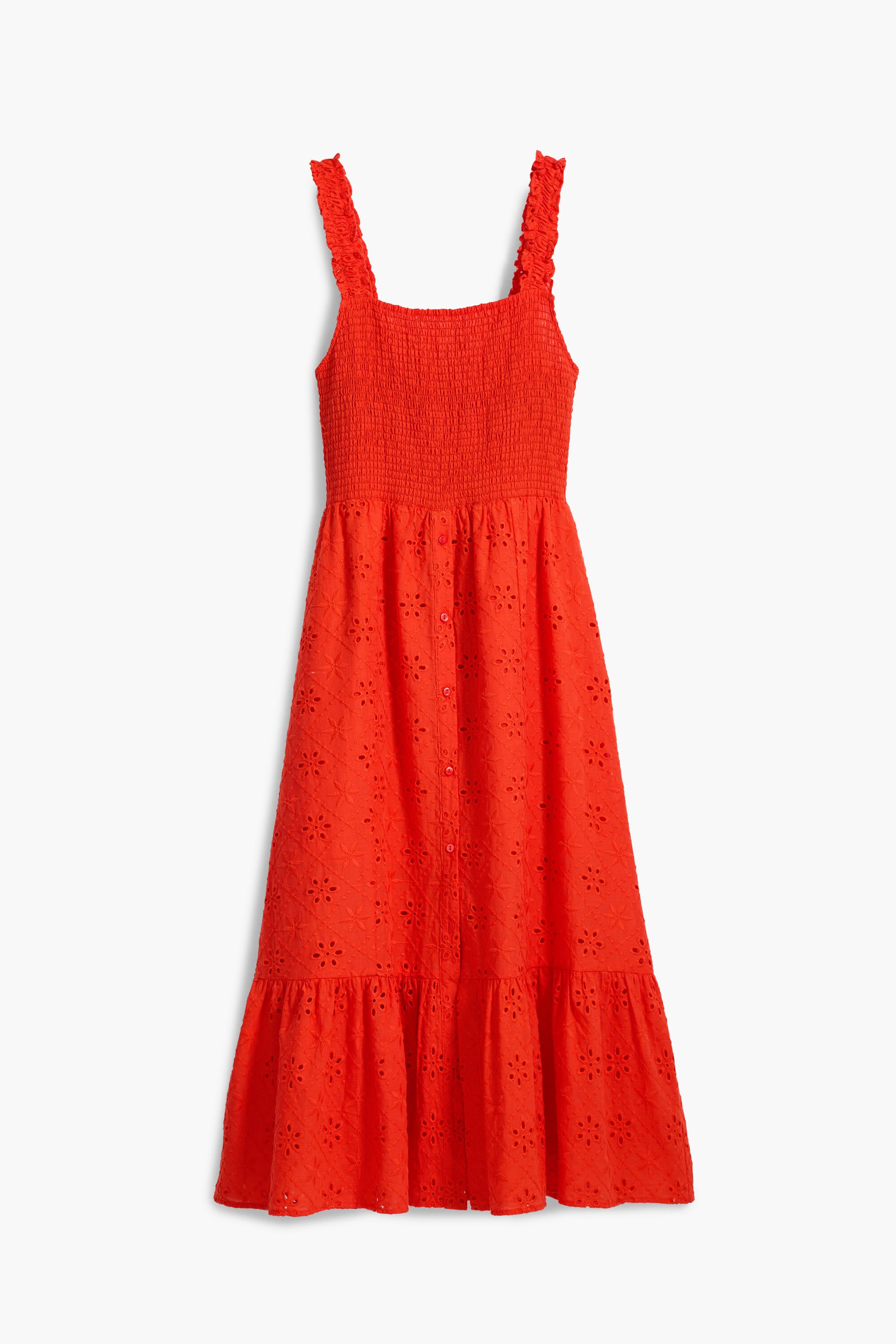 Vestido Desigual de Mujer con Bordados